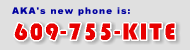 The AKA has a new phone number! 609-755-5483
